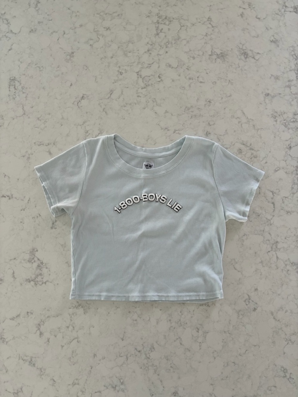 Boys Lie Crop Top